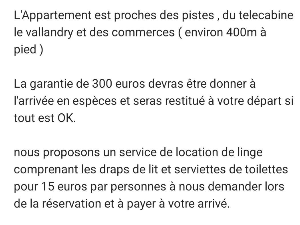 Appartement Plein Coeur De Vallandry Exteriör bild